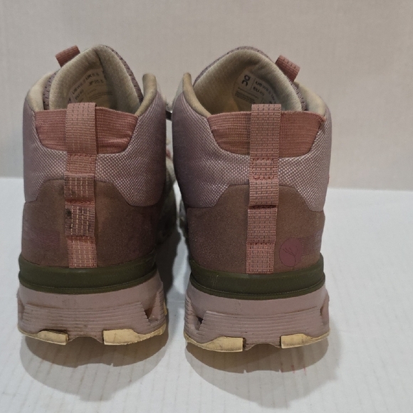 On CloudRock 2 Running Women's Athletic HI Top Shoes - Pink and Tan Size 8.5 - Picture 5 of 8